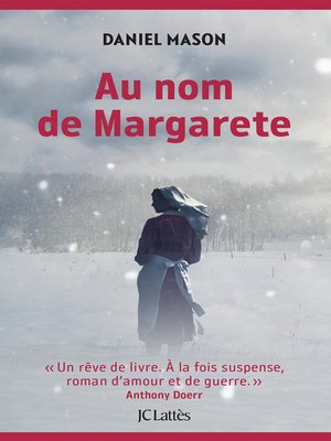 cover image of Au nom de Margarete